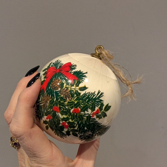 Vintage Christmas Ornament - For Mother with Love 1989 - Picture 2 of 6